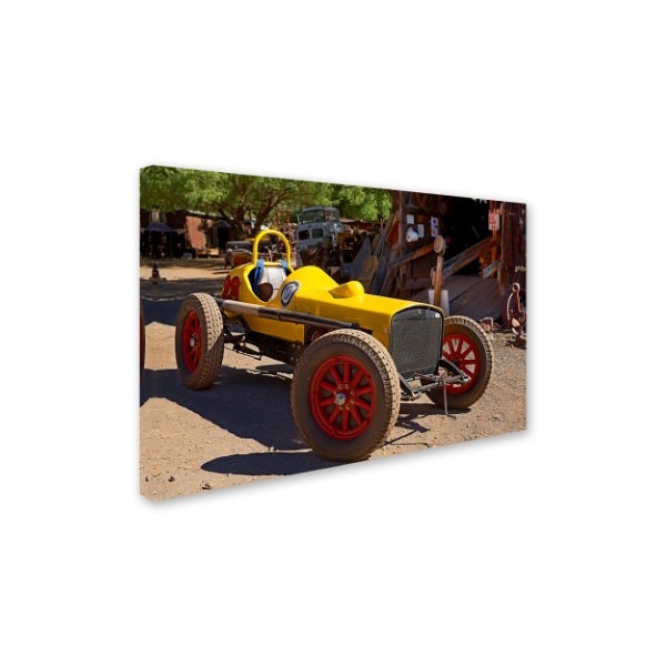 Mike Jones Photo 'Gold King Mine Race Car' Canvas Art,12x19